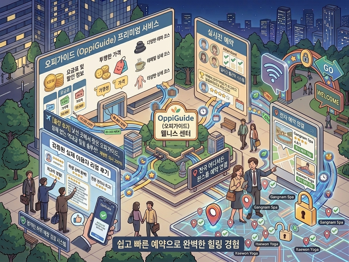 ✈️ 낯선 곳에서 찾은 오피가이드, 실패 없는 역대급 힐링 솔루션!